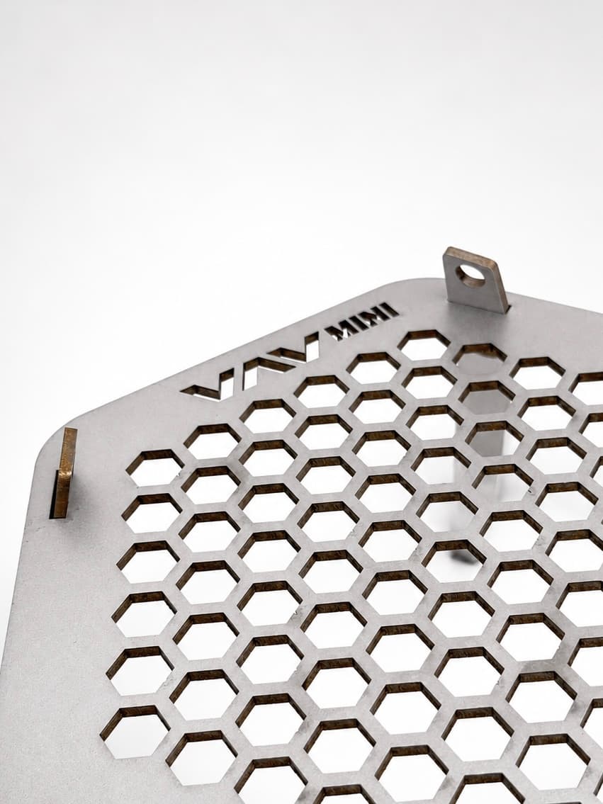 Костровая система VAV MINI INOX из нержавеющей стали (решетка + колышки) — фото 5